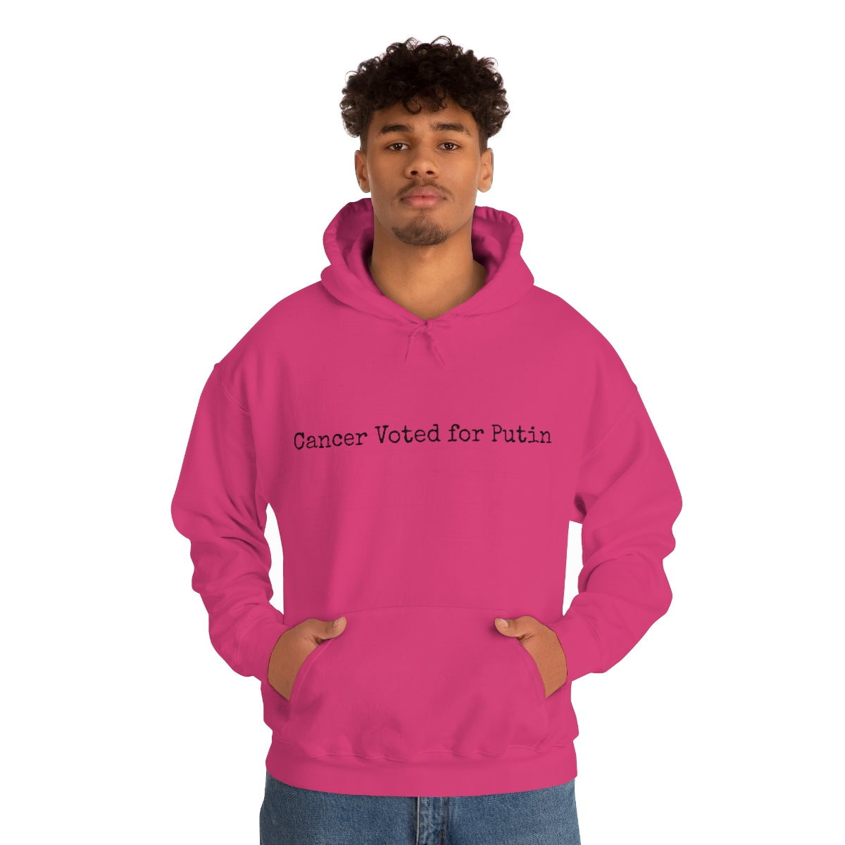 Unisex Heavy Blend™ Hooded Sweatshirt Mens Womens Apparel Clothing Anti Cancer Cancer is Dumb Survivor Support Humorous Funny