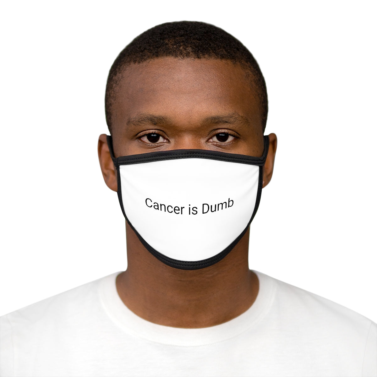 Mixed-Fabric Face Mask Anti Cancer Cancer is Dumb Survivor