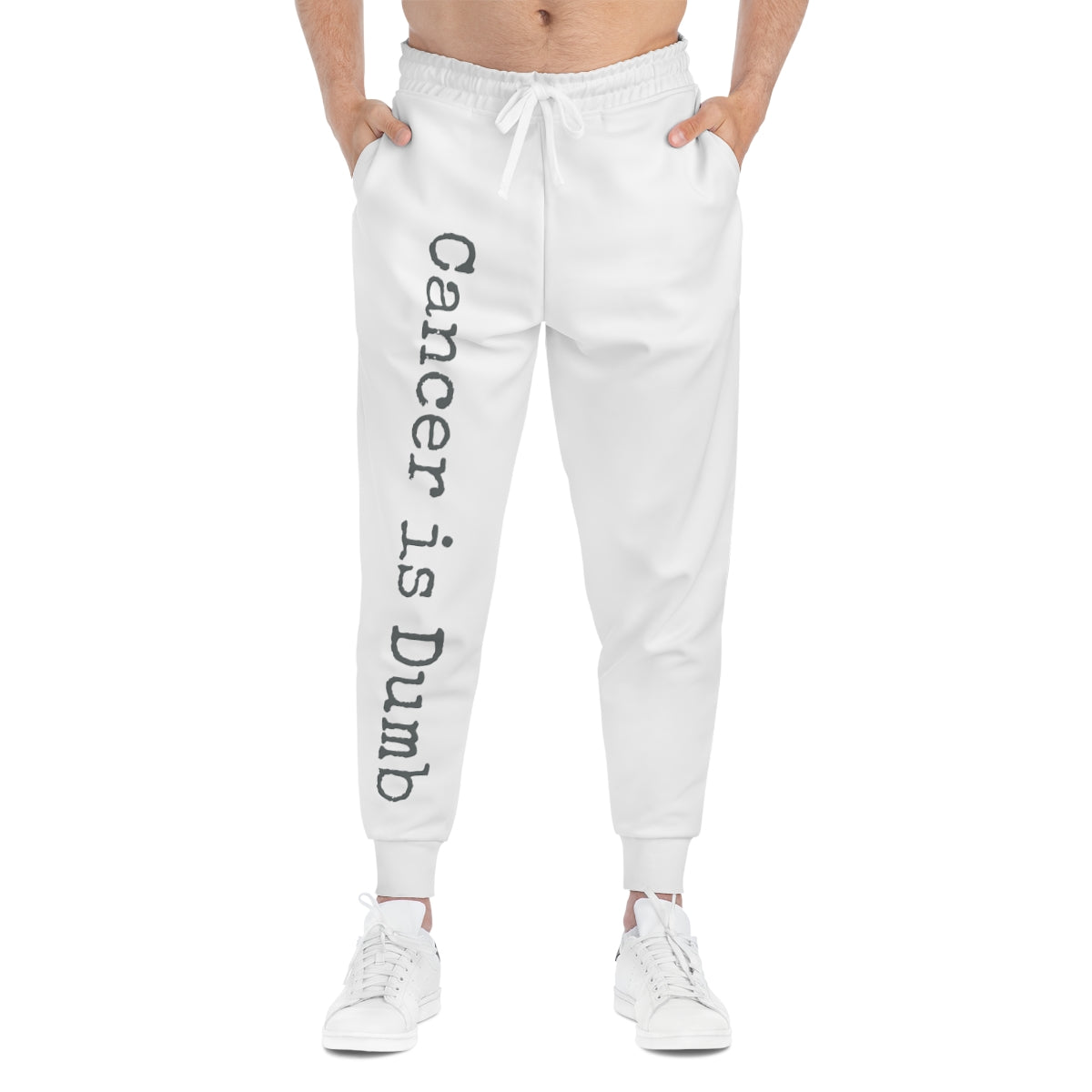 Anti Cancer Athletic Joggers Survivor Cancer is Dumb Fitness Gym Clothing